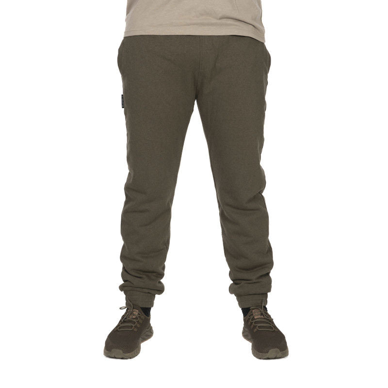 Fox Collection Sherpa Joggers Green Black