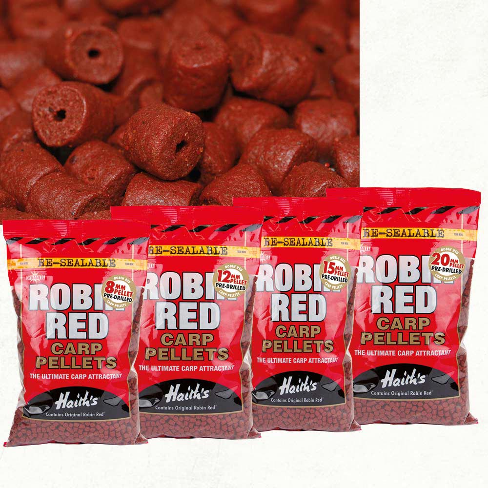 Dynamite Baits Robin Red Pre Drilled Pellets – The Tackle Company