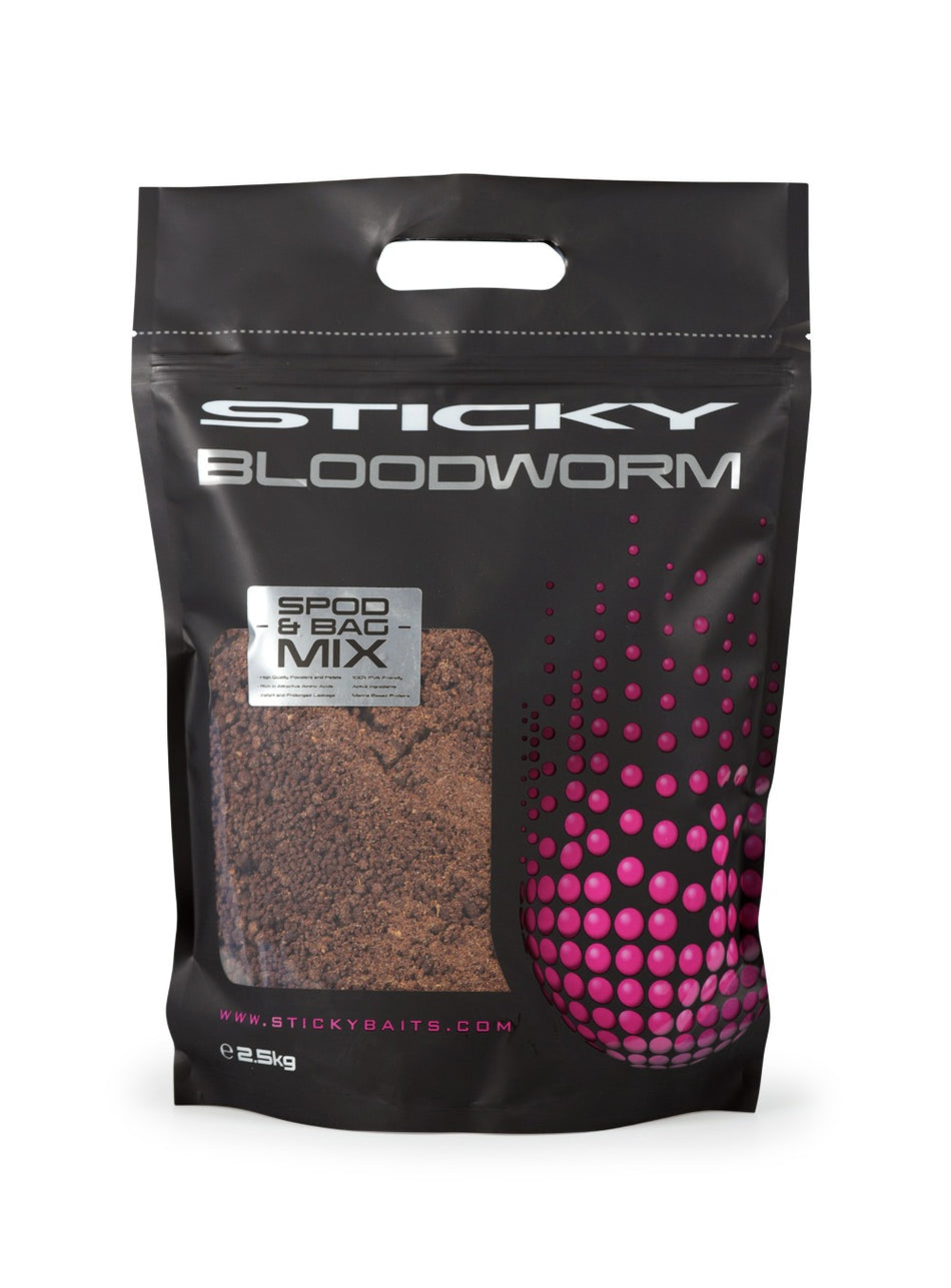 Sticky Baits Bloodworm Spod & Bag Mix 2.5KG