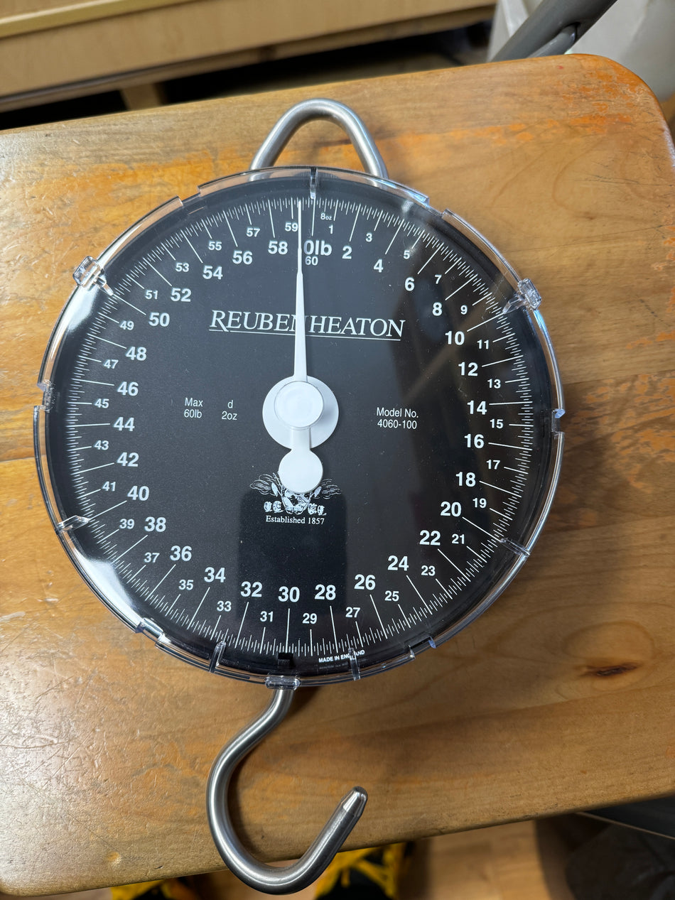 Reuben Heaton Standard Angling Scales 60lb x 2oz