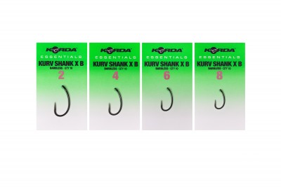 Korda Essentials Kurv Shank X B - Barbless