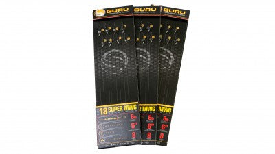 Guru Super MWG Banded Ready Rigs 6' Barbless