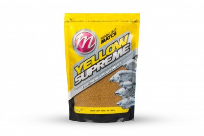 Mainline Yellow Supreme Fishmeal Groundbait 1kg