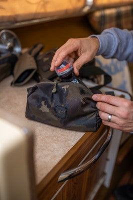 Korda Wash Bag - Dark Kamo