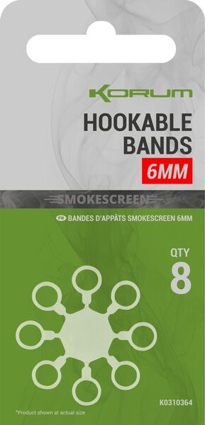 Korum Smokescreen Hookable Bands