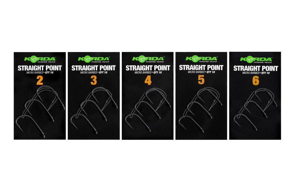 Korda Straight Point Hooks