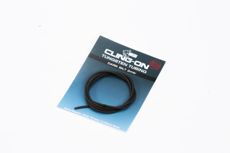 Nash Cling On Tungsten Tubing Dark Silt - 2m