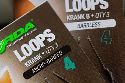Korda Loop Rigs Size 6 Krank Micro Barbed