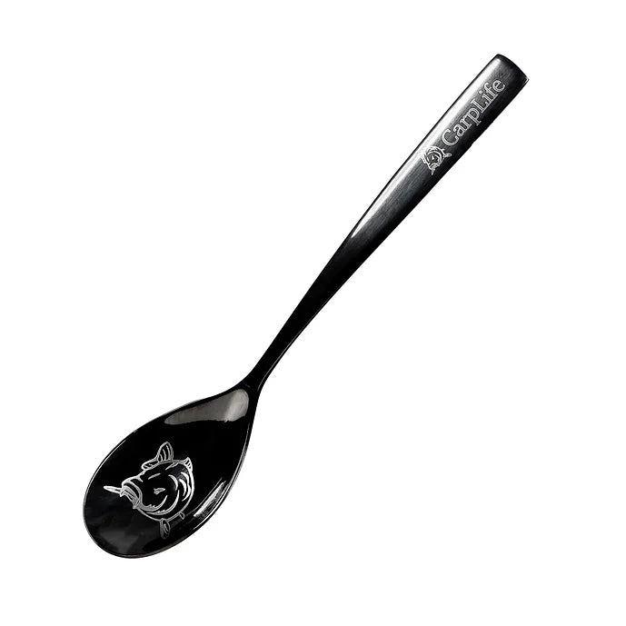 CarpLife Black Etched Spoon