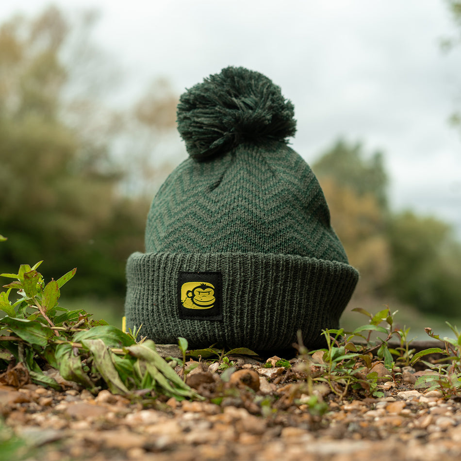 Ridgemonkey APEarel ThermaPro Waterproof Bobble Hat - Green