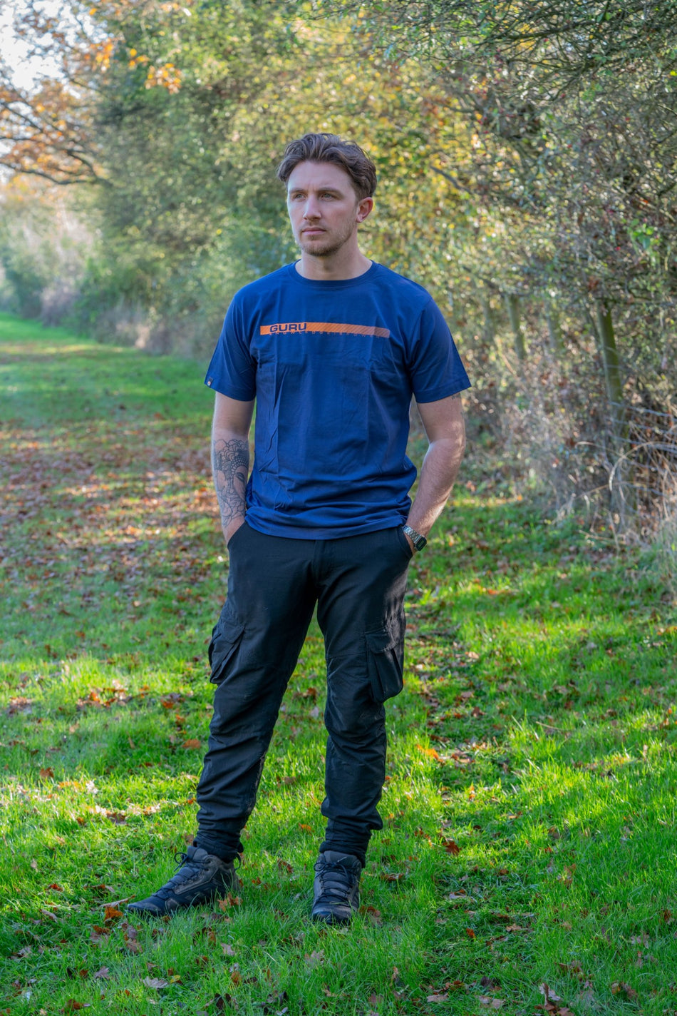 Guru Gradient Logo T-Shirt - Medium