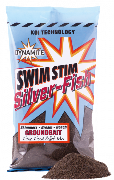 Dynamite Baits Swim Stim Silver Fish Groundbait Dark 900g