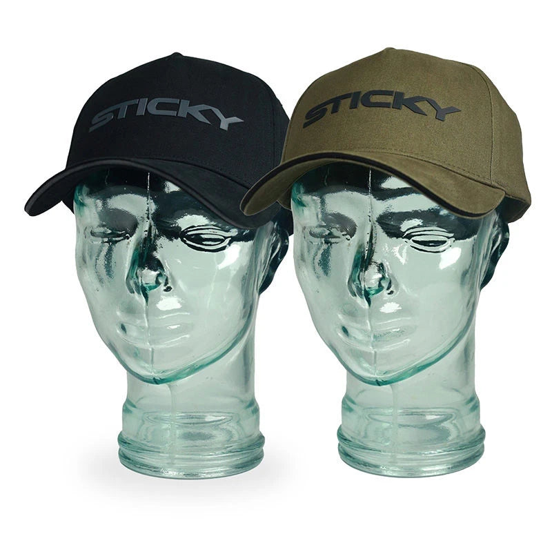 Sticky Baits Black Logo Cap