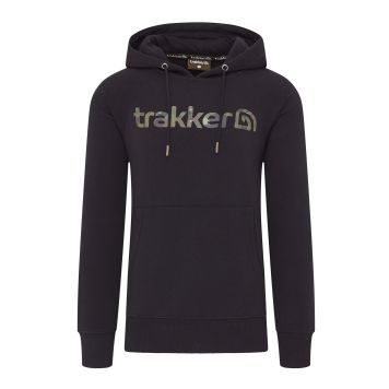 Trakker CR Logo Hoodie Black Camo