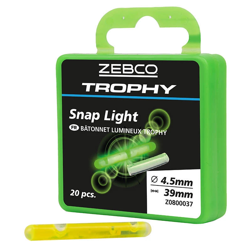 Zebco Trophy Snap Light Pack 20pcs 4.5mm/39mm