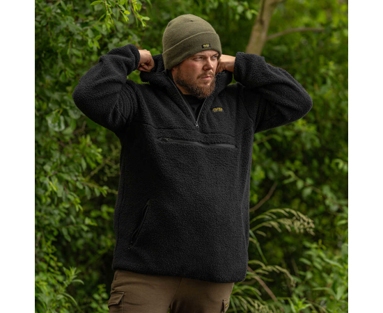 Avid Sherpa Pullover - Black