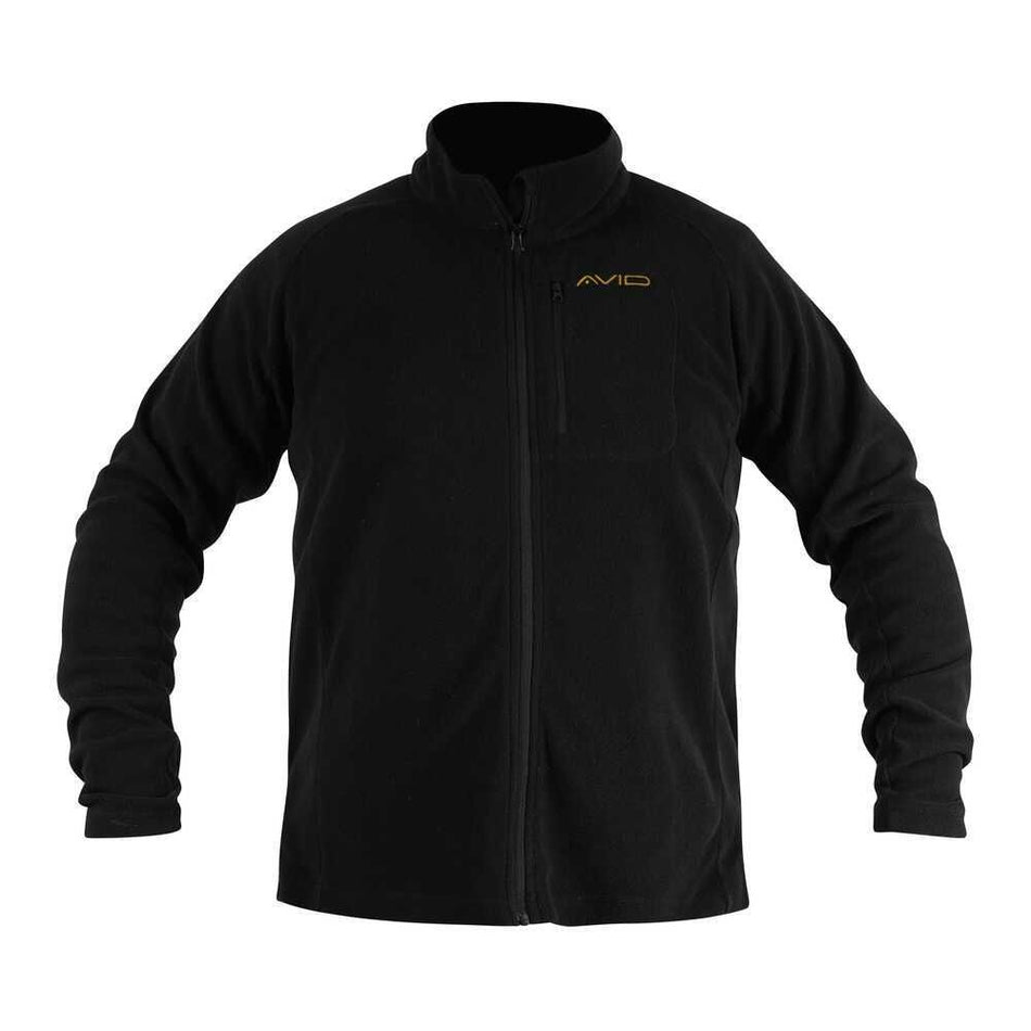 Avid Full Zip Fleece Black