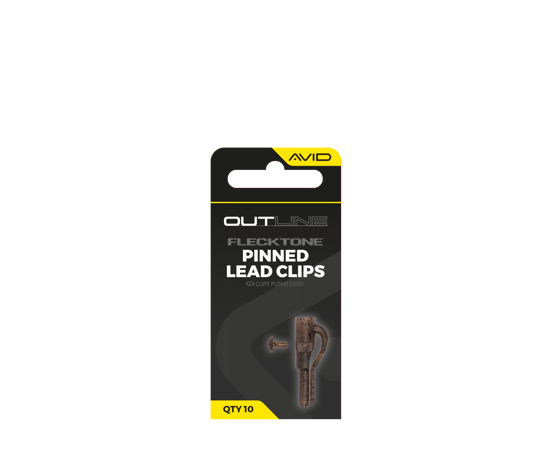 Avid Outline FleckTone Pinned Lead Clips