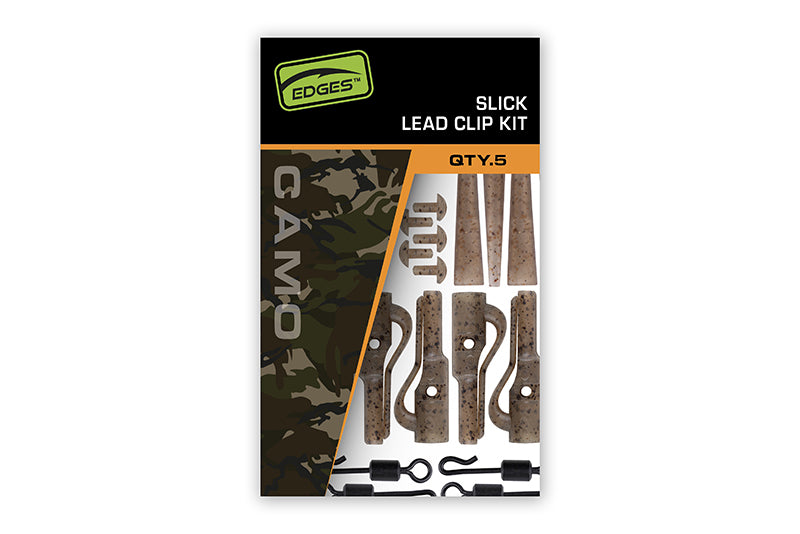Fox Edges Slick Lead Clip Kit - Camo
