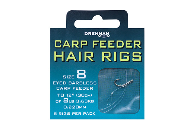 Drennan Barbless Carp Feeder Hair Rigs