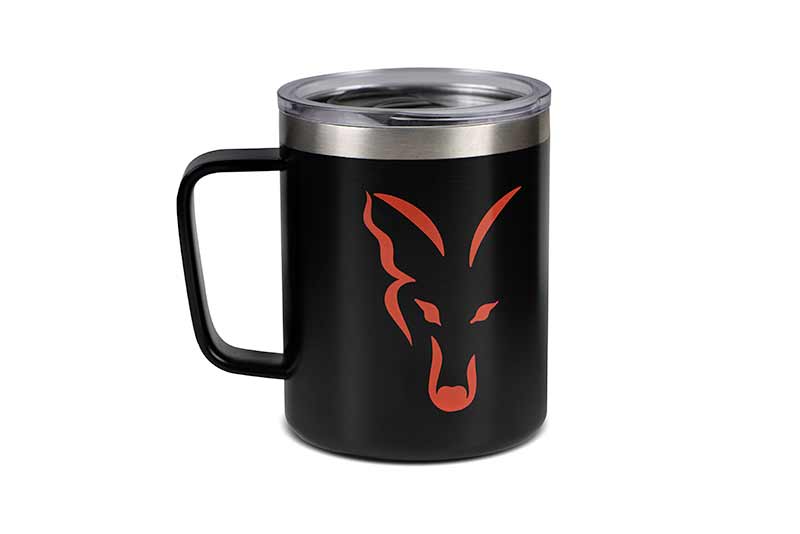 Fox Stainless Thermal Mug Black/Orange