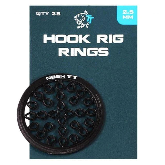 Nash Hook Rig Rings - Small 2.5mm