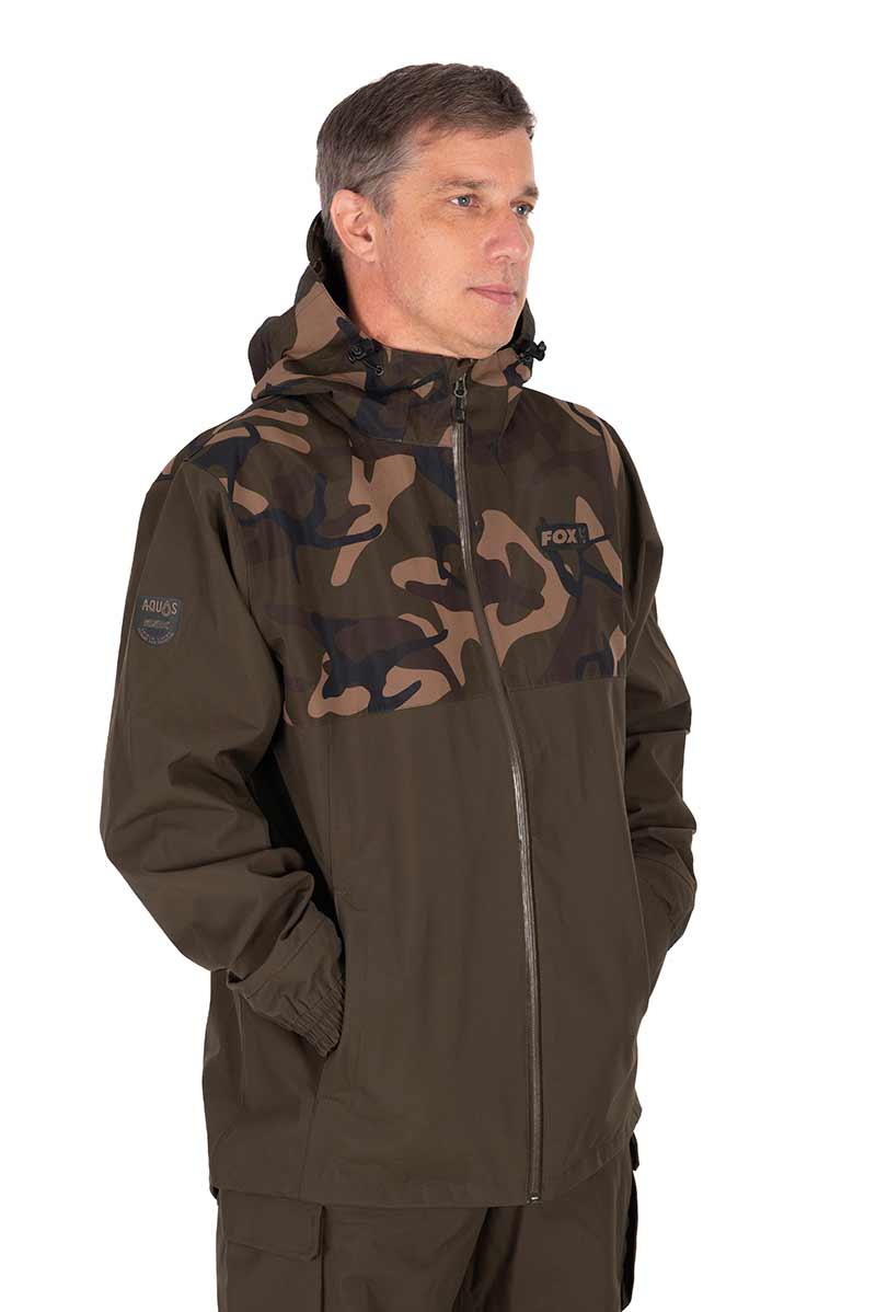 Fox RS25K Khaki/Camo Standard Rain Jacket