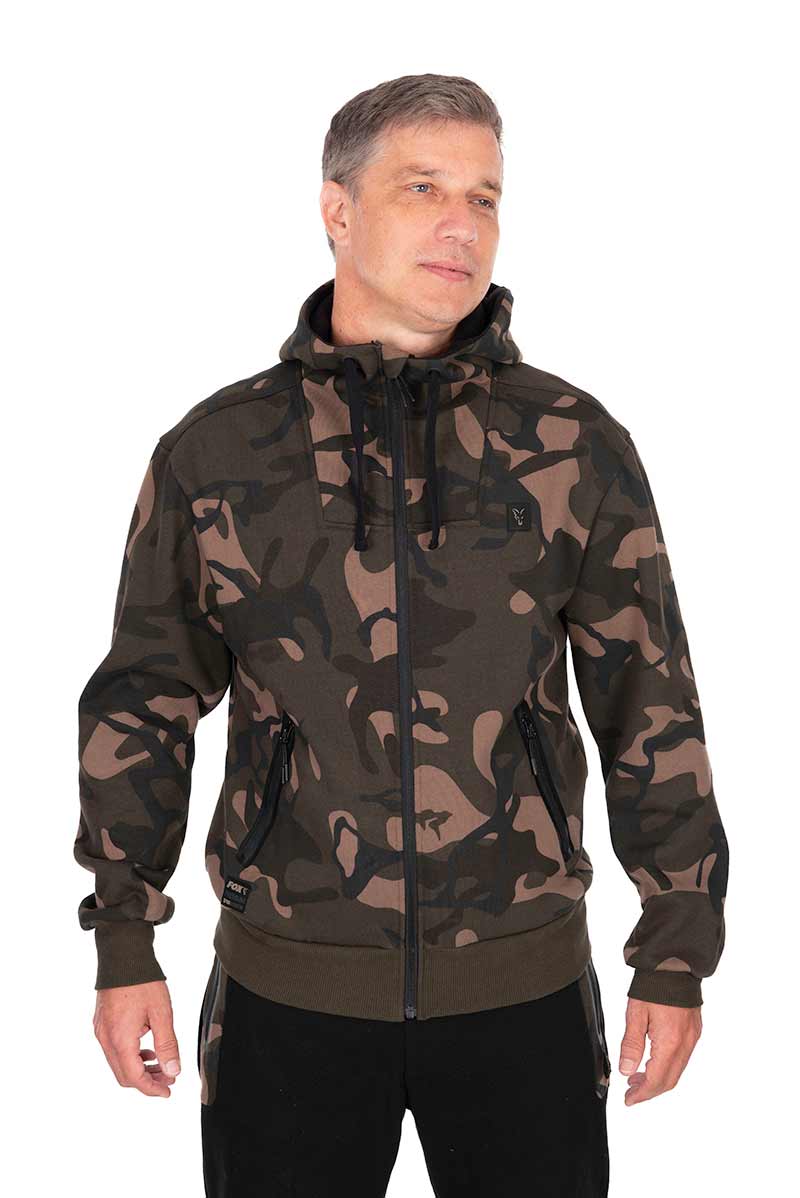 Fox Premium 310 Zipped Hoodie Camo