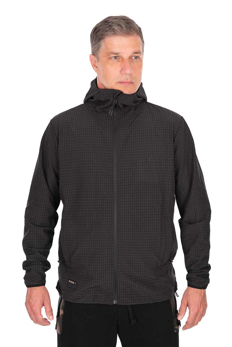 Fox Black Premium Mid Layer Jacket