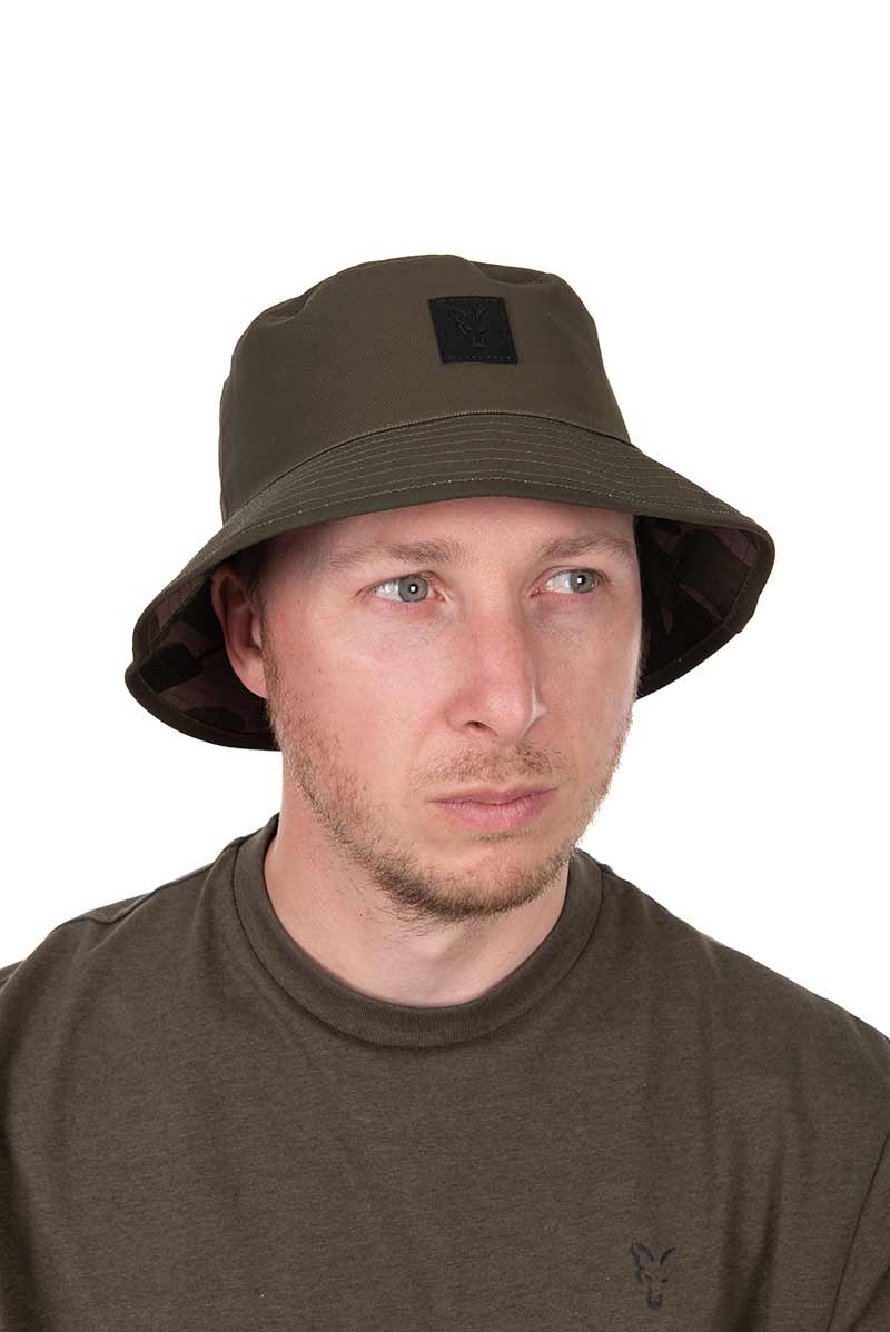 Fox Reversible Bucket Hat Khaki/Camo