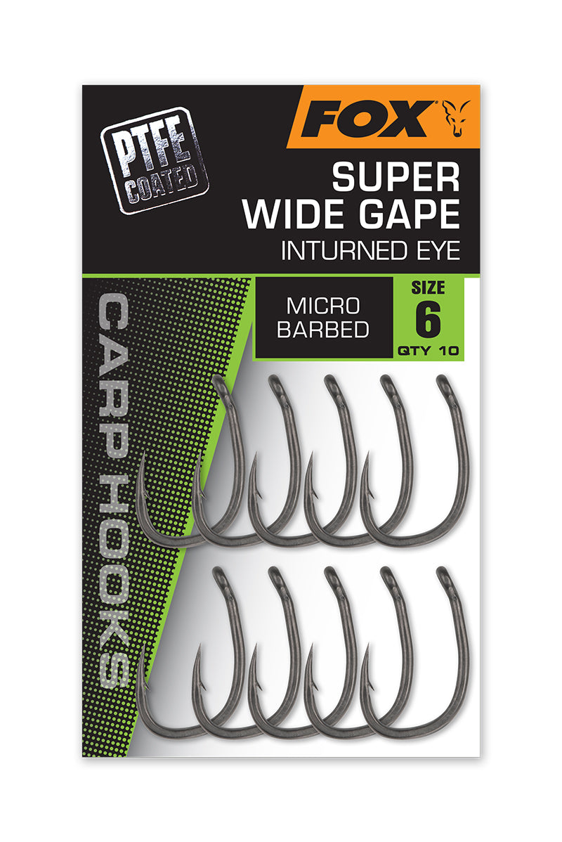 Fox Super Wide Gape In Turned Eye Micro Barbed