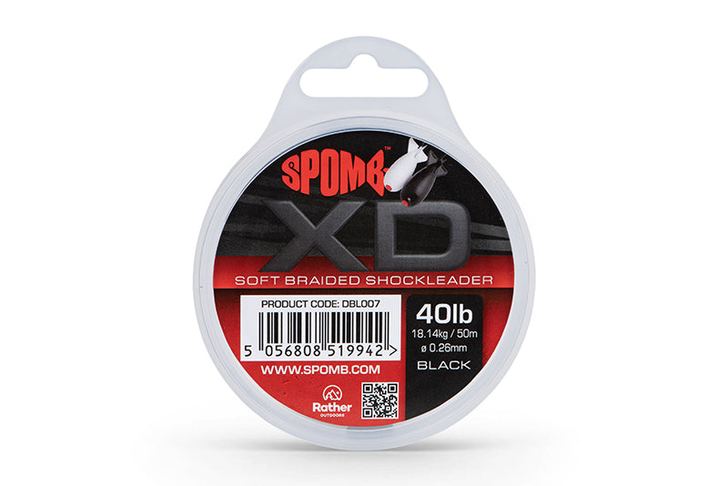Spomb XD Soft Braided Shockleader 40lb 0.26mm 50m
