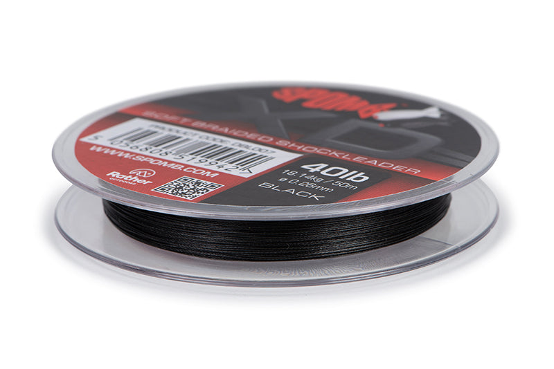 Spomb XD Soft Braided Shockleader 40lb 0.26mm 50m