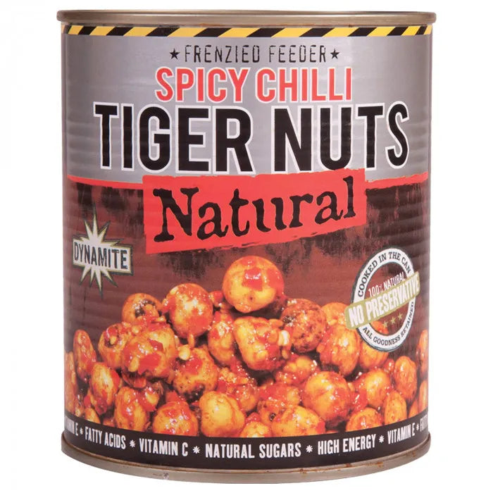 Dynamite Baits Frenzied Chilli Tiger Nuts Can 800g