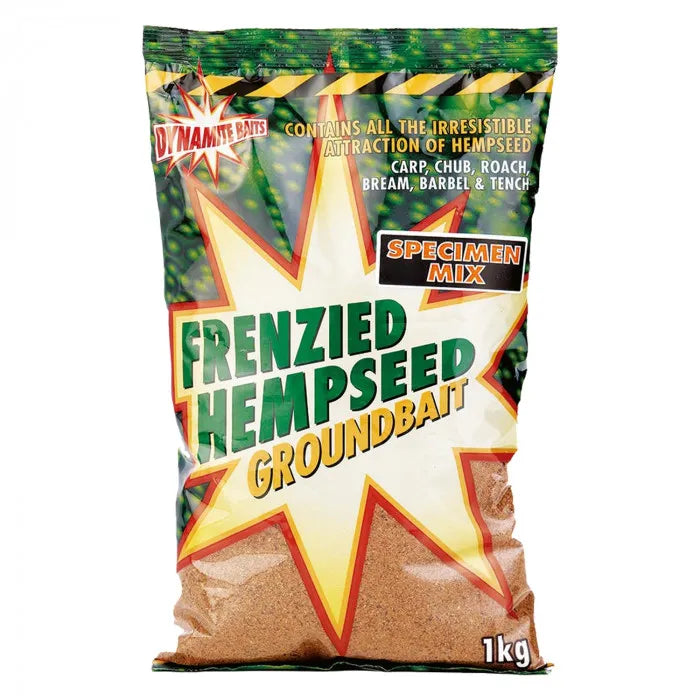 Dynamite Baits Frenzied Hempseed Groundbait 1KG