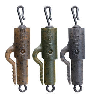 ESP Loaded Lead Clips With Tail Rubbers - QC Swivel