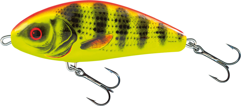 Salmo Sinking Fatso 10cm Bright Perch