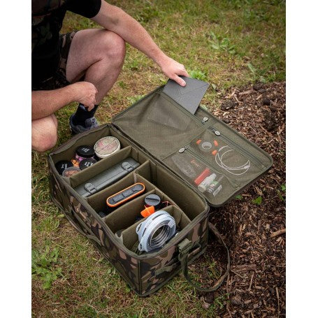 fox camo double sided tackle box System Carp With Inner Boxes. Excellent. Vintage Carp Fishing Tackle Quick Access Fox Tackleboxen