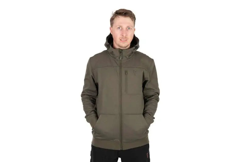 Fox Collection Soft Shell Jacket Green & Black