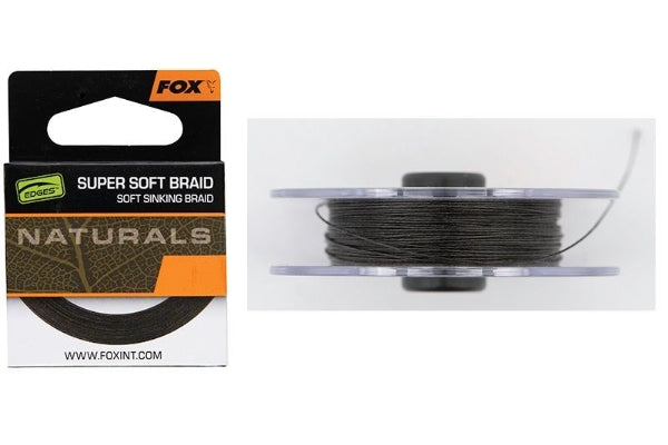 Fox Naturals Soft Sinking Braid Hooklength 20m