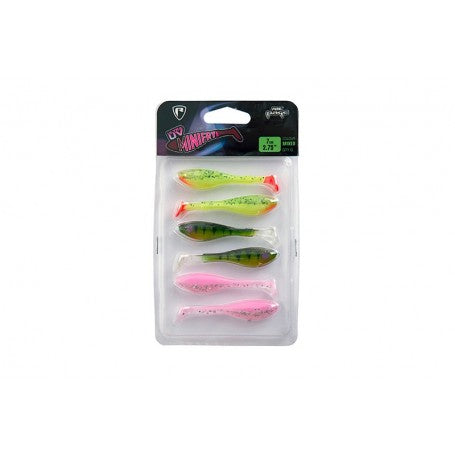 Fox Rage Ultra UV Mini Fry Mixed Colour 7cm (QTY 6)