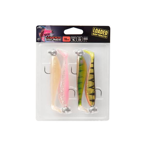 Fox Rage Ultra UV Zander Pro Shads 7.5cm Mixed Colour