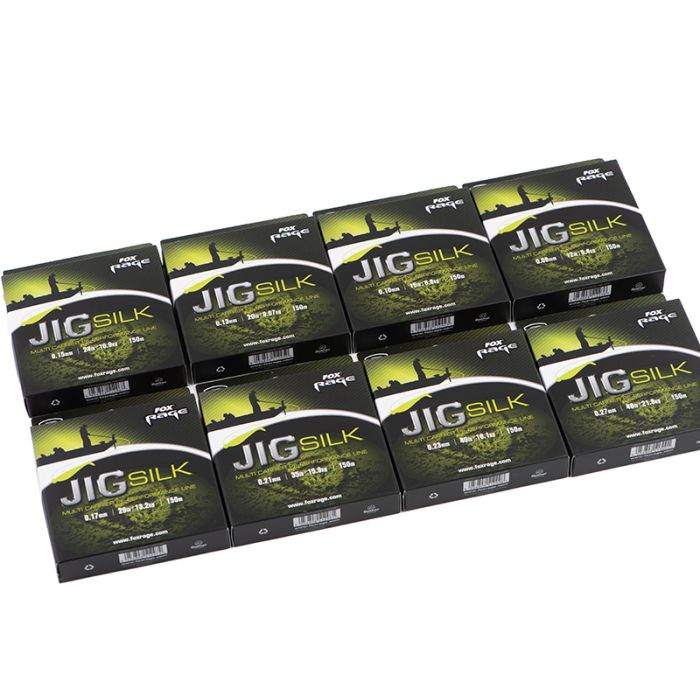 Fox Rage Jig Silk Braid 0.17mm 29lb 150m