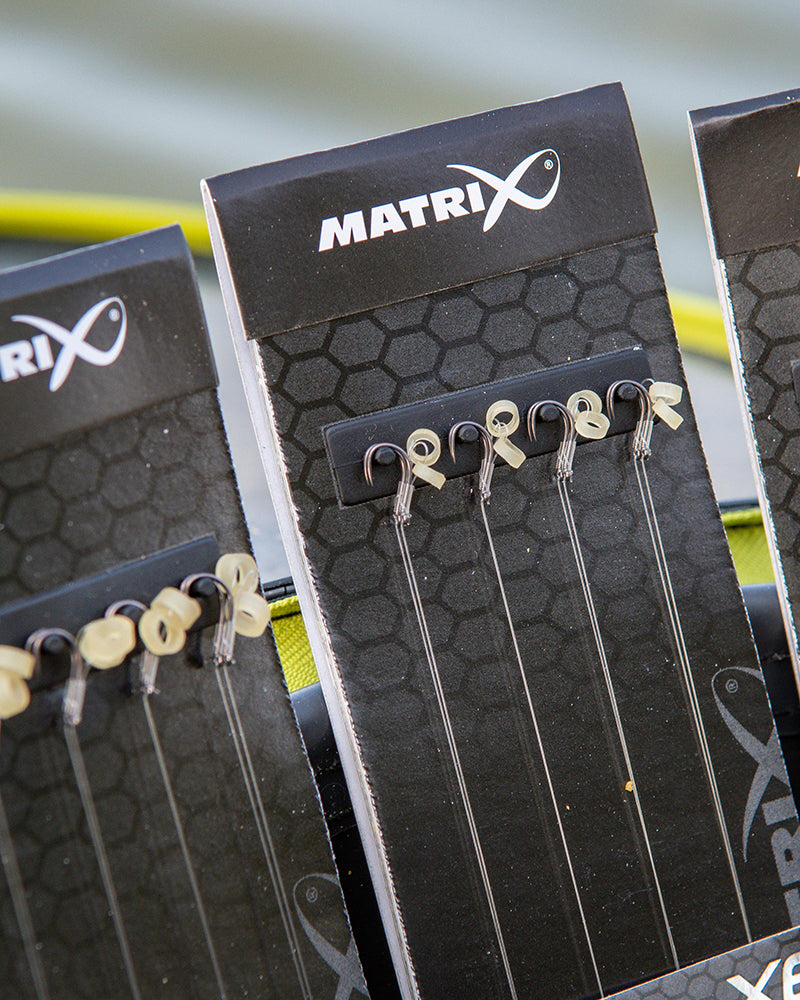 Matrix Carp Pellet Rigger Band Rigs 4" Barbless