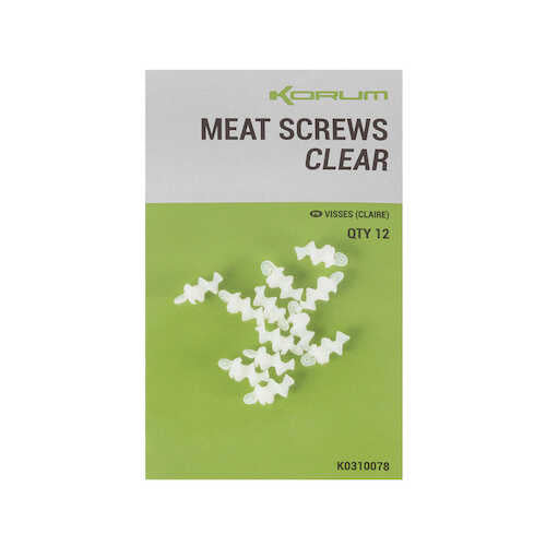 Korum Clear Meat Screws