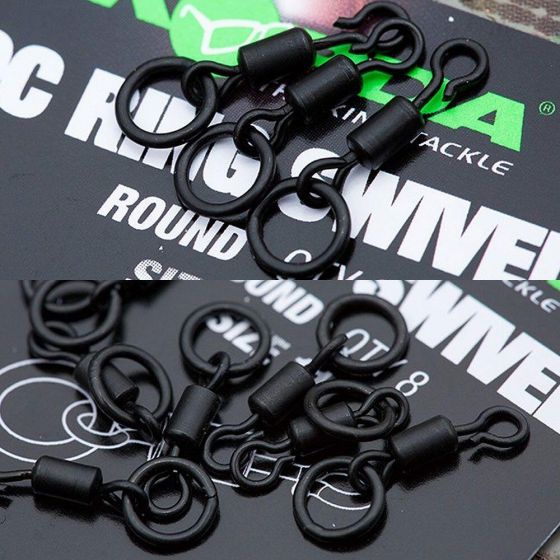 Korda Quick Change Ring Swivel - Round