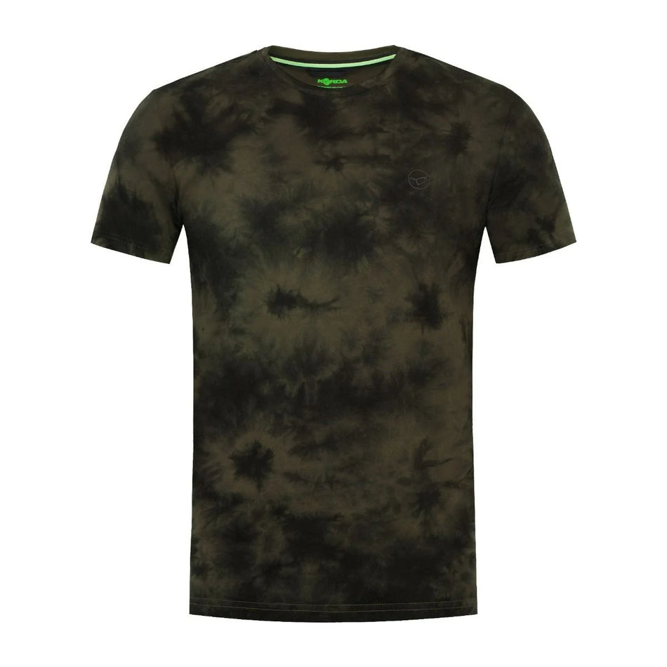 Korda Tie Dye T-Shirt - Dark Olive