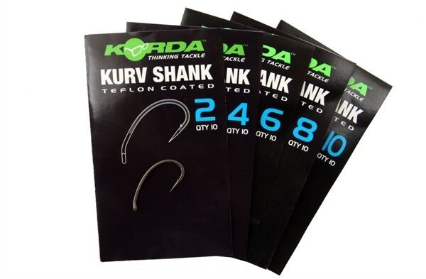 Korda Kurv Shank Hooks