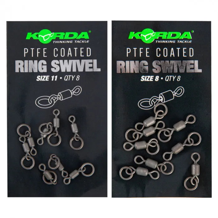Korda PTFE Coated Ring Swivels