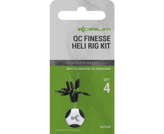 Korum Smokescreen Qc Finesse Heli Rig Kit